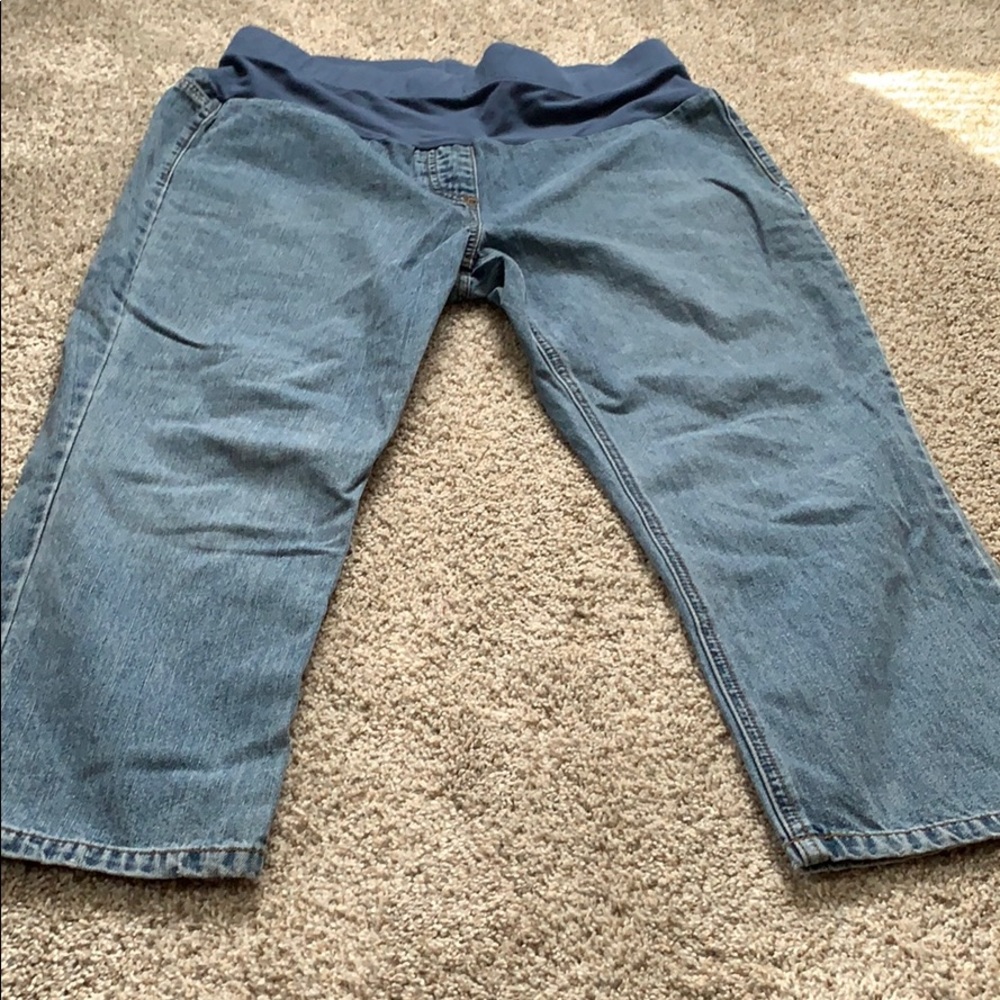 Capri jeans motherhood size medium lightly worn